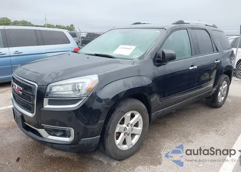 2014 GMC Acadia Sle-2 из США, поврежденный, VIN 1GKKRPKD7EJ314841